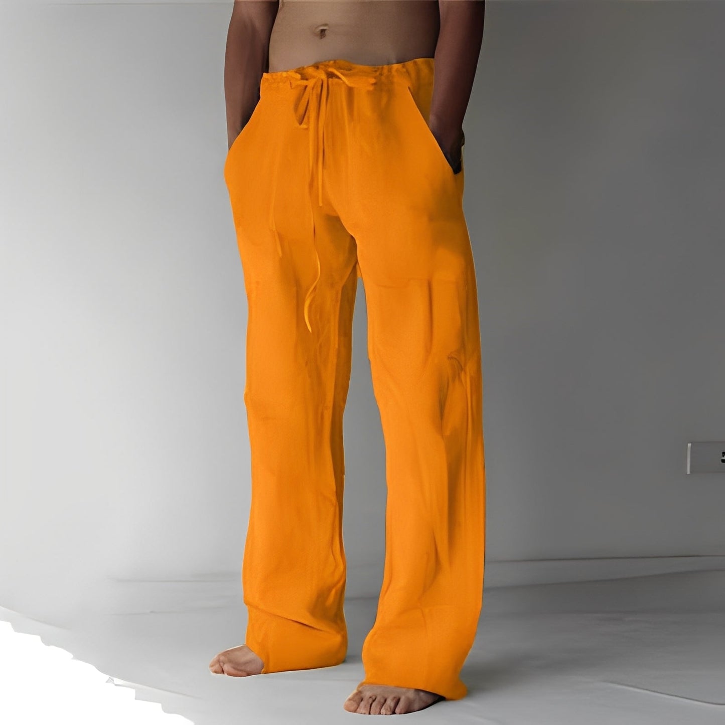Martin - Pantalon décontracté en lin pour hommes