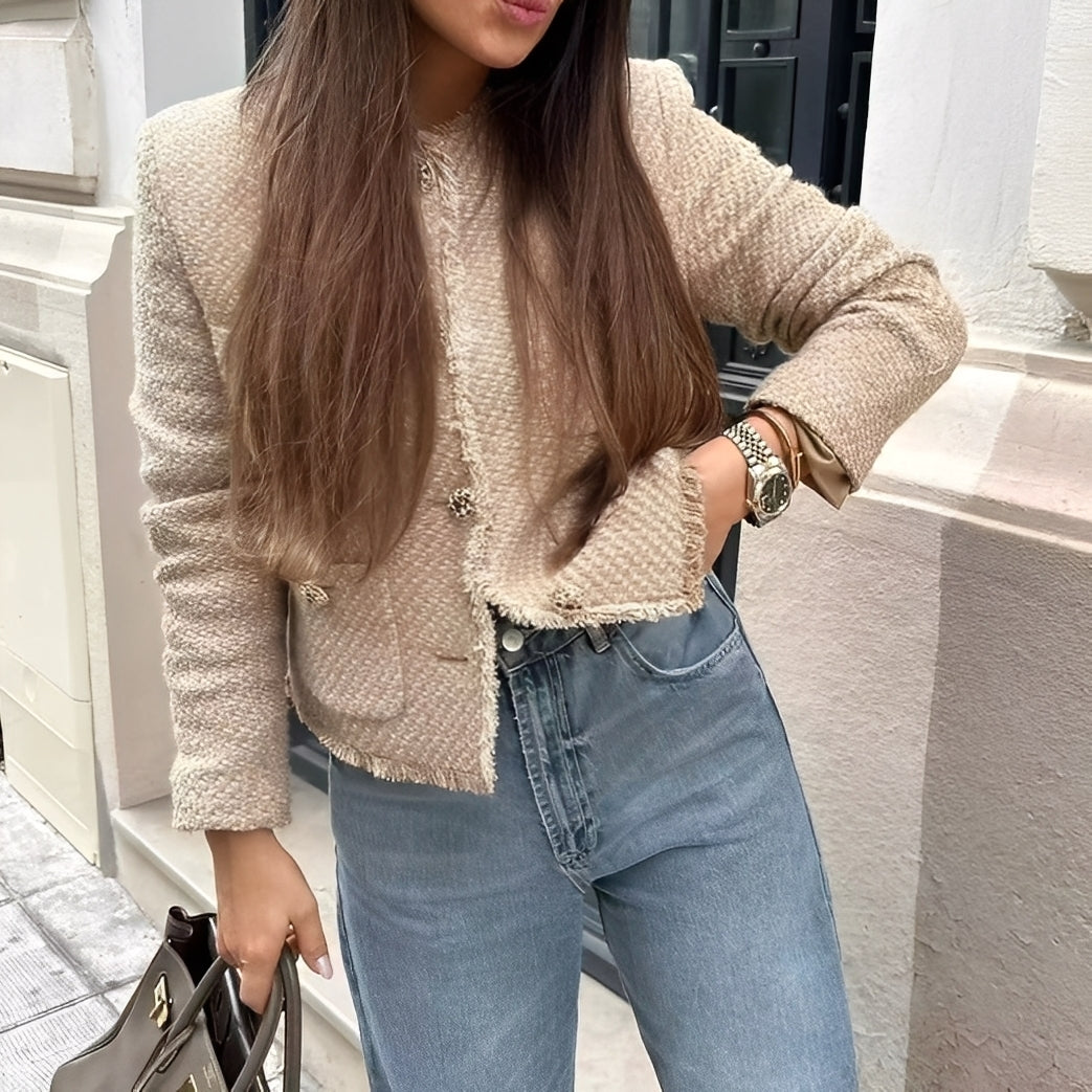 Racquel - Élégante veste en laine pour femmes