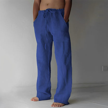 Martin - Pantalon décontracté en lin pour hommes