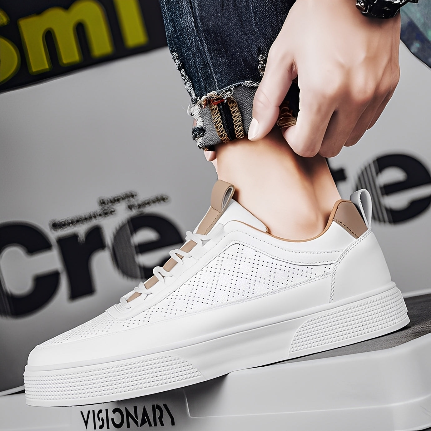 Dennis - Chaussures homme décontractées et aérées