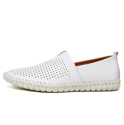 Neville - Beaux mocassins en cuir pour hommes