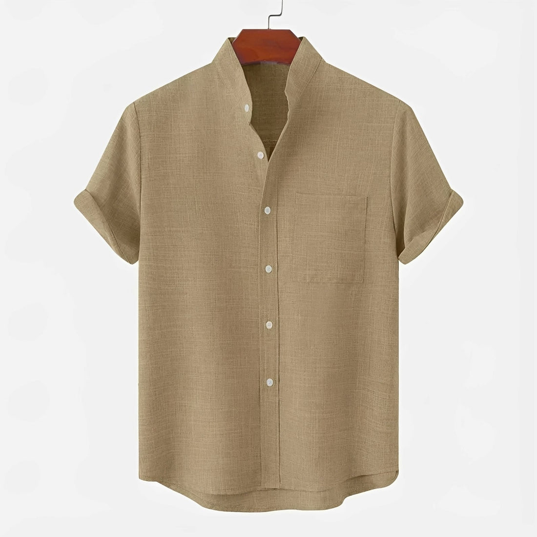 Garrett - Chemise Confortable à Manches Courtes