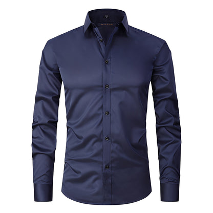 Elton - Chemise homme ajustée et extensible