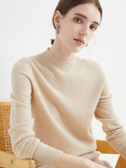 Rhoda - Pull en cachemire basique pour femmes