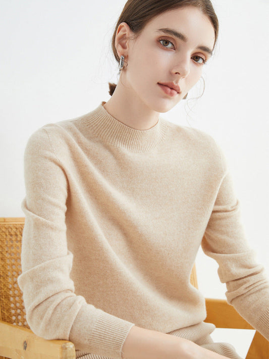 Rhoda - Pull en cachemire basique pour femmes