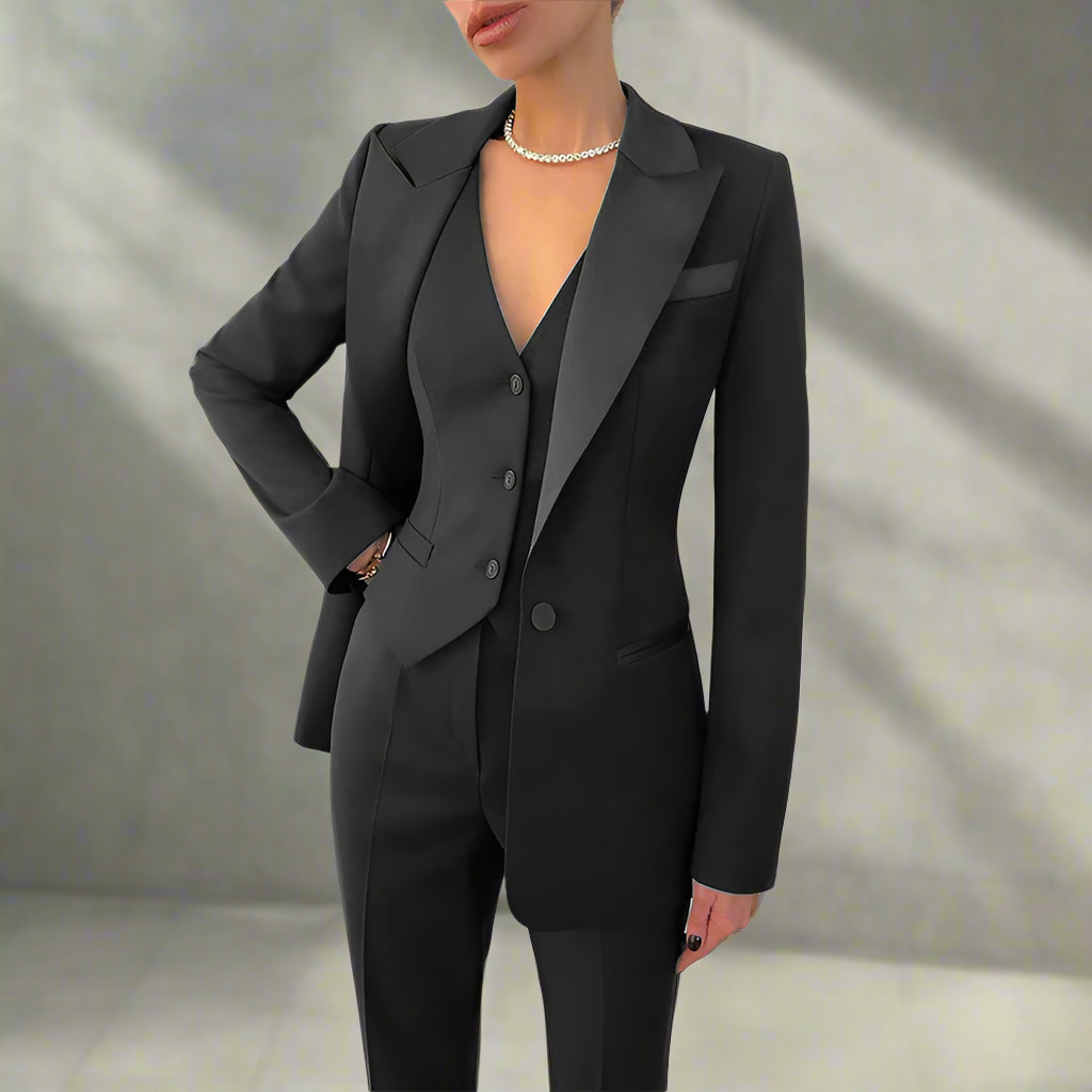 Clara - Ensemble costume trois pièces élégant