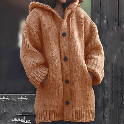 Jaqueline - Cardigan à capuche confortable pour femmes