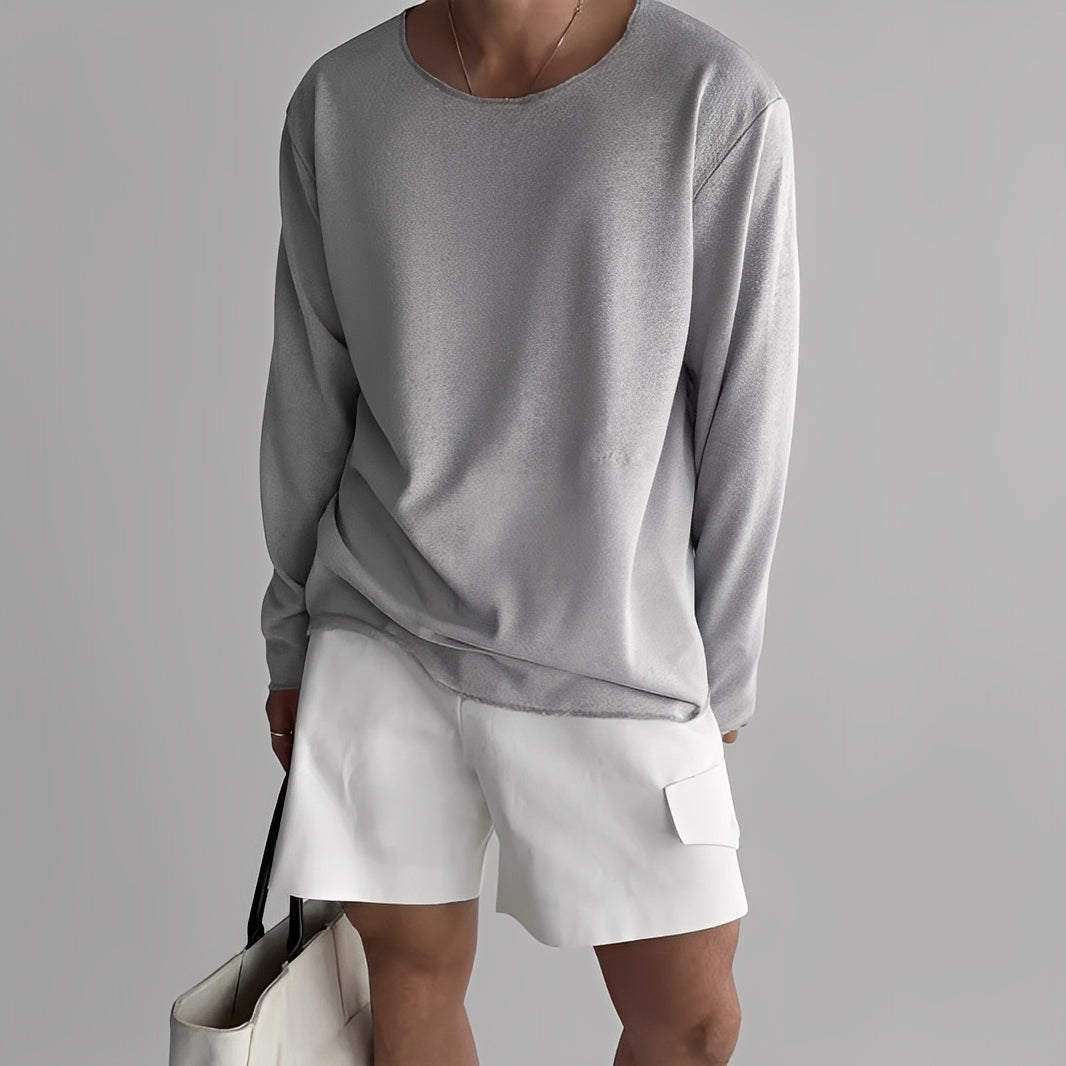Loik - Sweat-shirt ample et respirant pour hommes