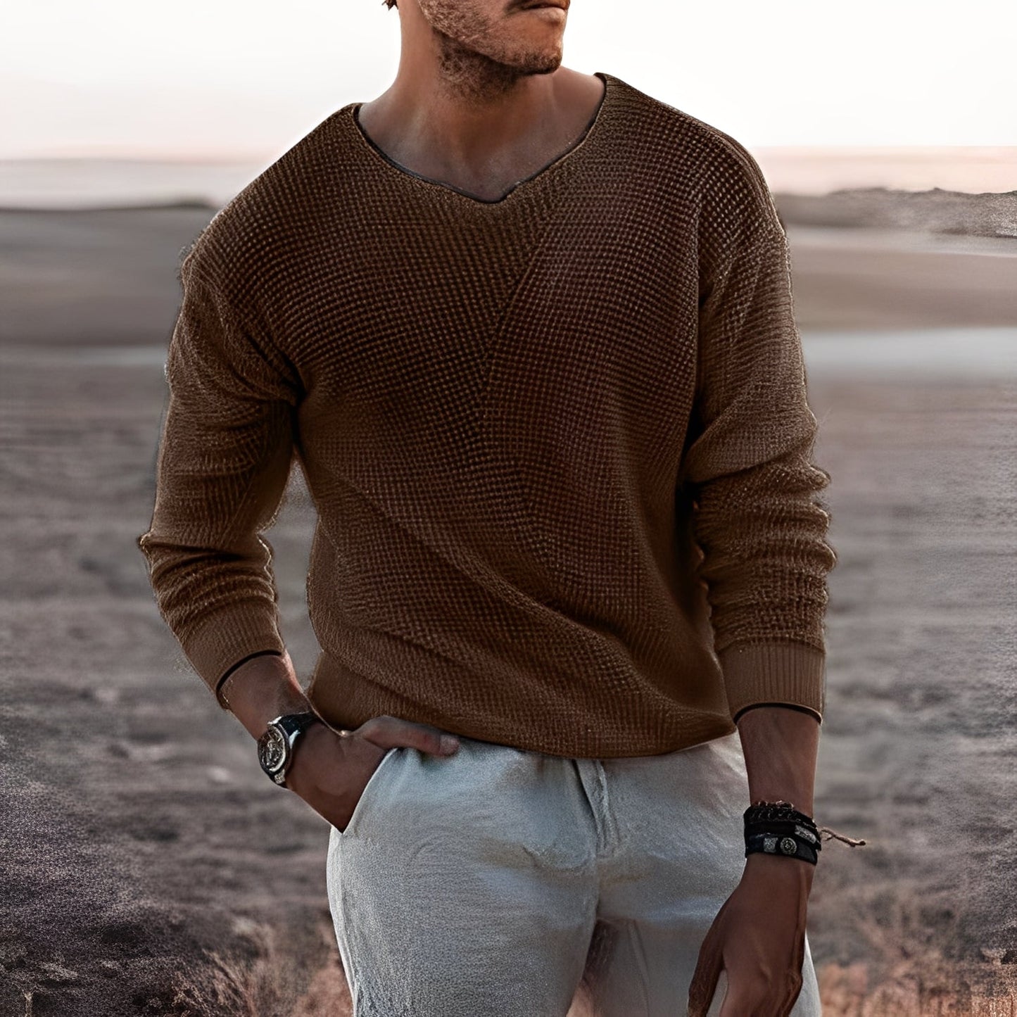 Dion - Warmer und modischer Herrenpullover