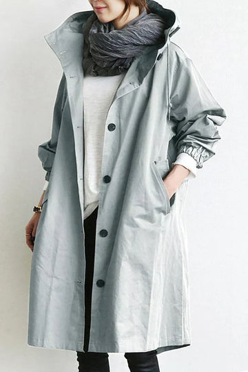 Mara – Manteau élégant à capuche pour journées fraîches