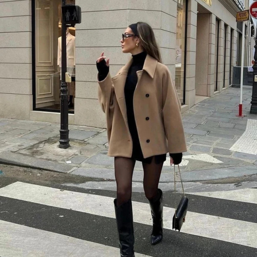 Elena - Manteau oversize élégant