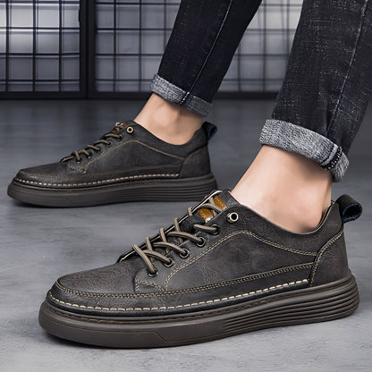 Damion - Baskets Classiques en Cuir pour Hommes