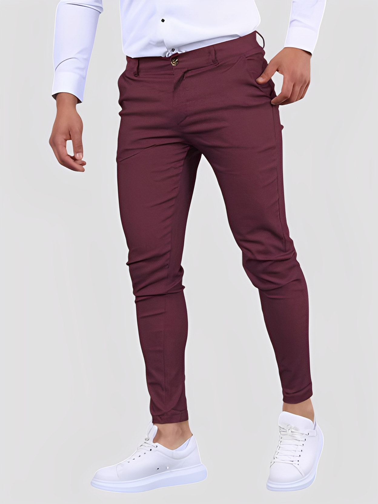 Shelton - Pantalon stretch homme décontracté et ajusté