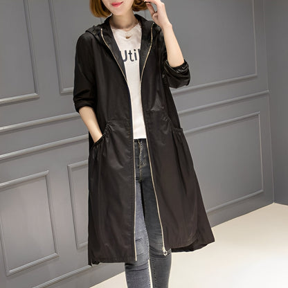 Margarette - Élégant manteau imperméable avec capuche pour femmes