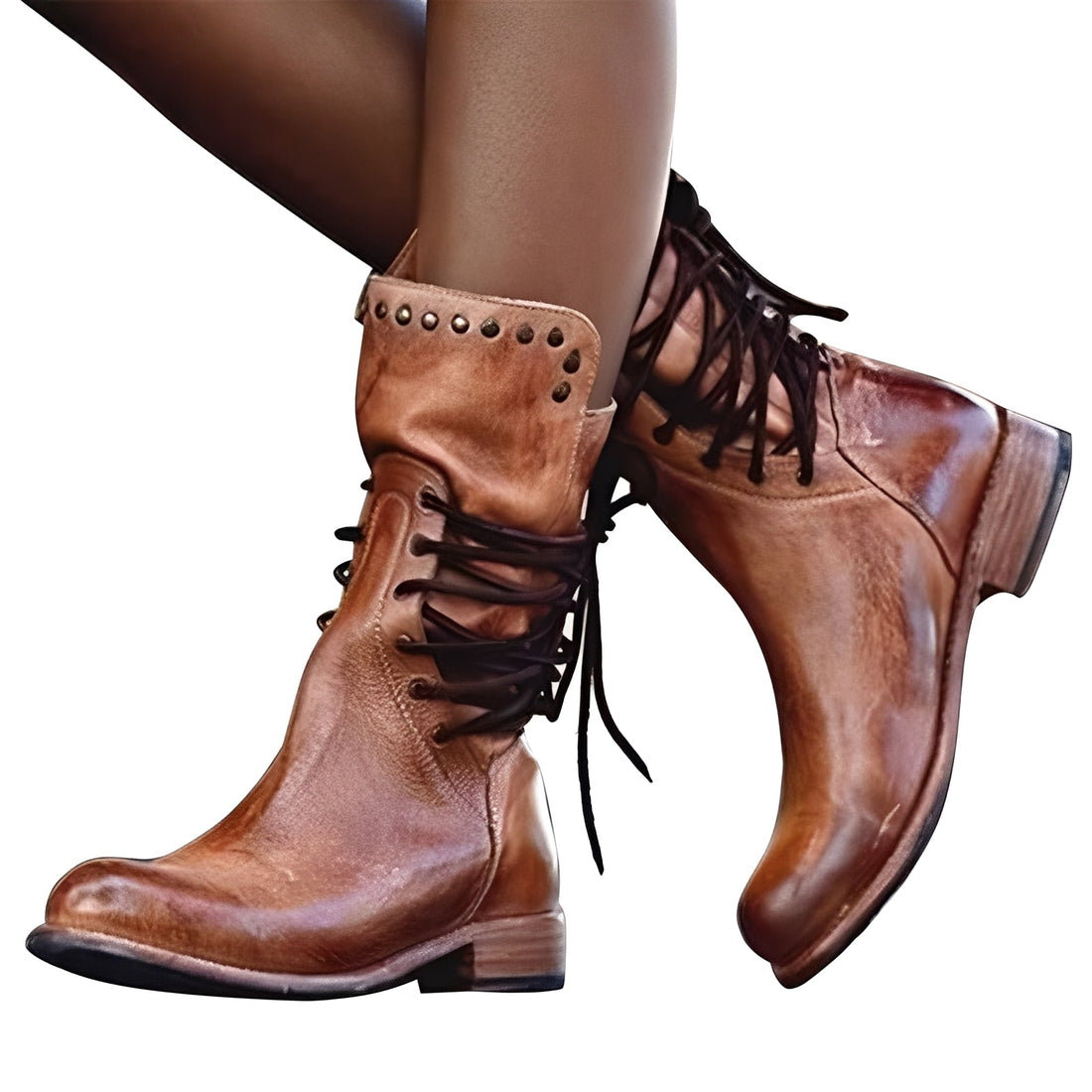 Narcisse - Bottines lacées pour femmes