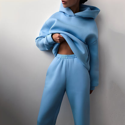 Wenona - Ensemble confortable et décontracté avec capuche pour femmes