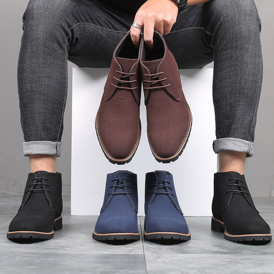 Alonzo - Élégantes chaussures en suède pour hommes