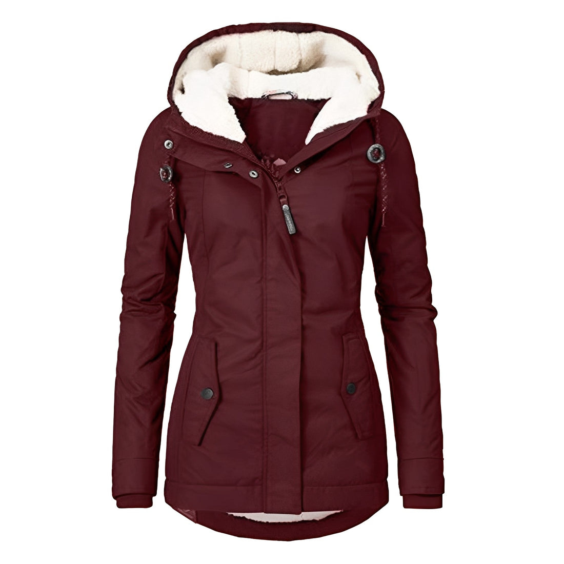 Earleen - Veste confortable et chaude avec capuche