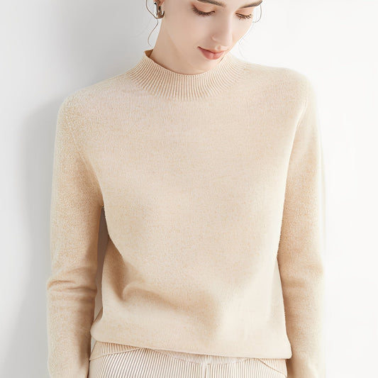 Cindie - Warm cashmere sweater for women