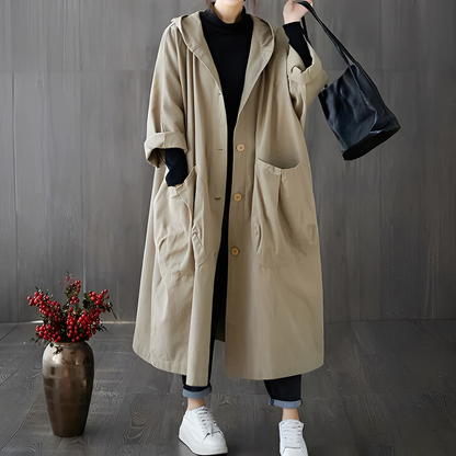 Dael - Trench-coat ample pour femme