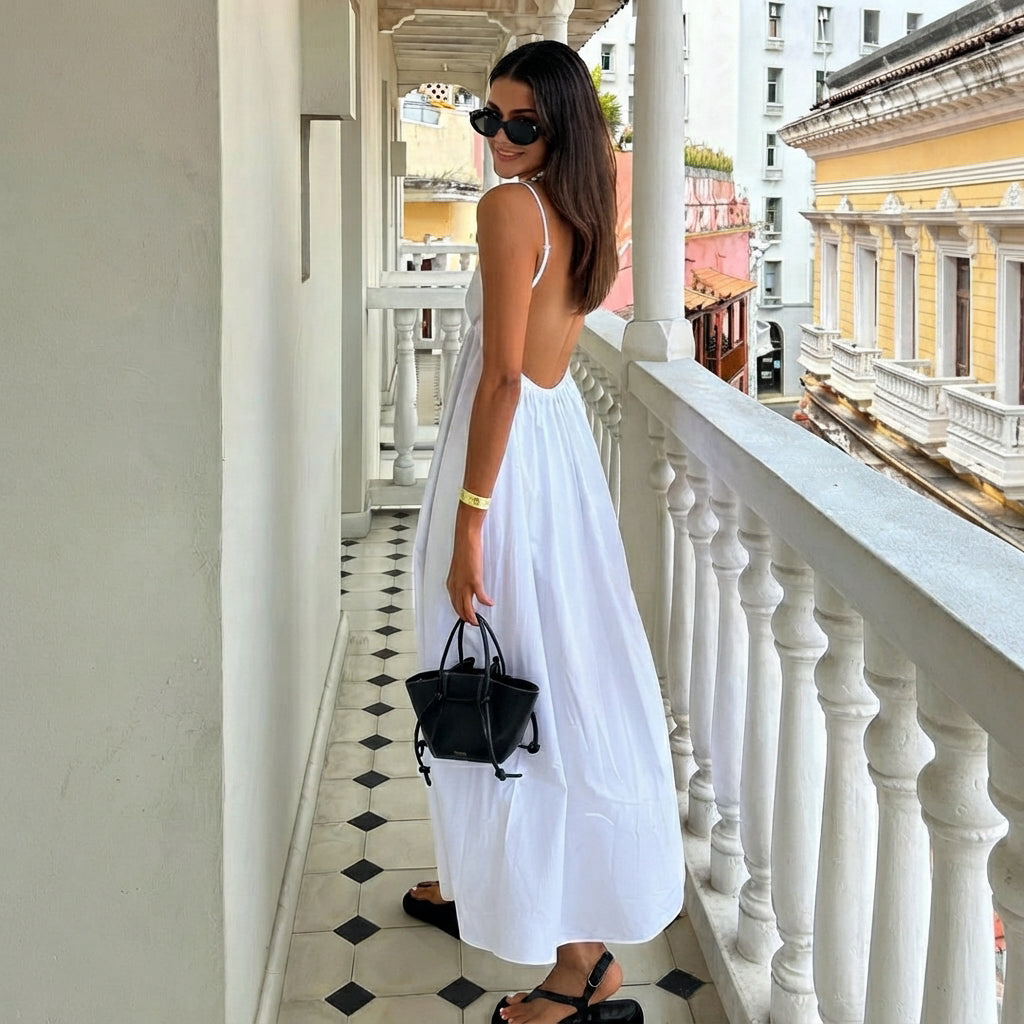 Rhian - Robe Dos Nu à la Mode