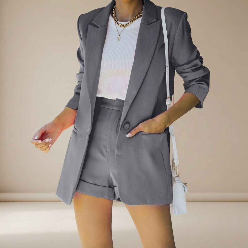 Geraldine - Ensemble élégant de costume court
