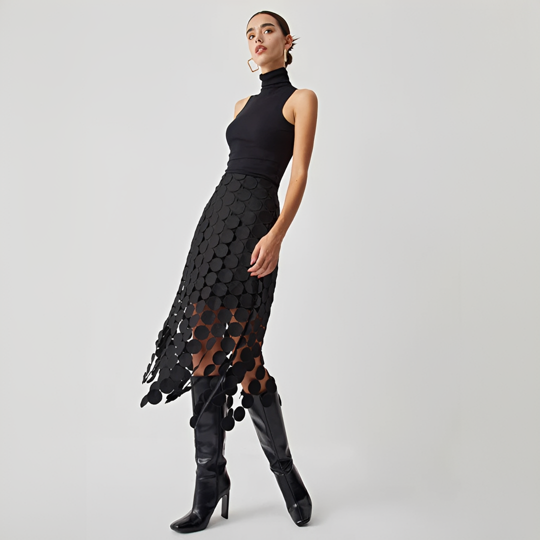 Martha - Jupe tendance et sophistiquée