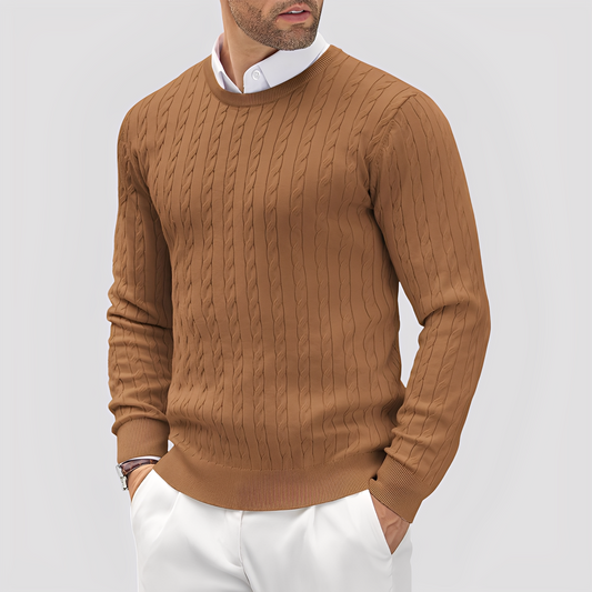 Bruce - Enganliegender und eleganter Strickpullover für Herren