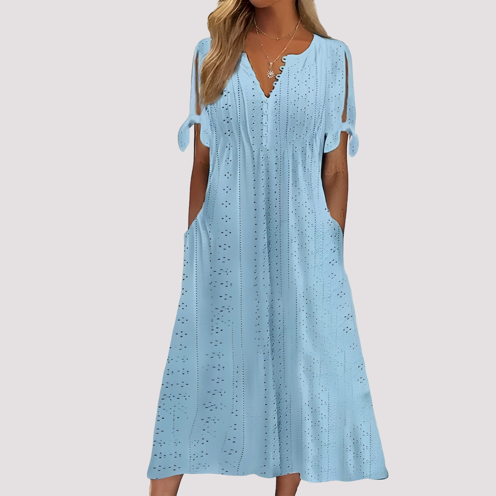 Maisy - Robe élégante découpée pour femmes