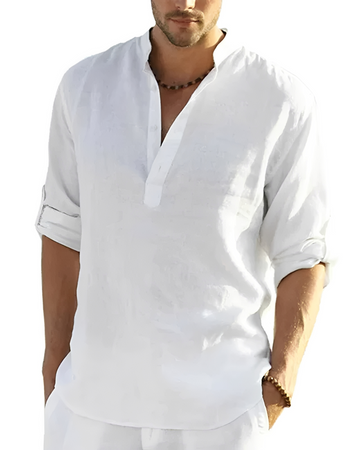 Tristan - Chemise agréable à col en V