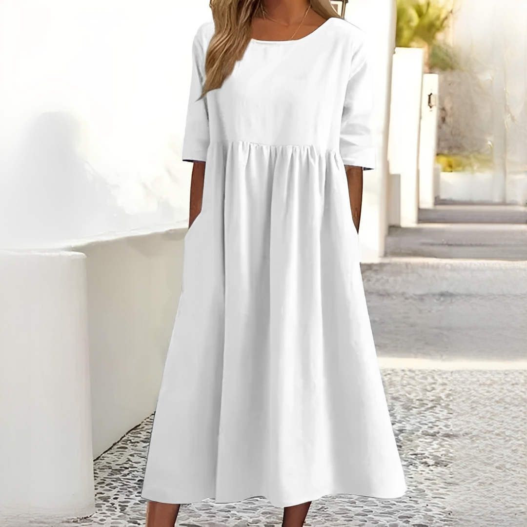 Ivanna - Robe d'été simple pour femmes