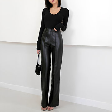 Naomi - Pantalon chic à taille haute