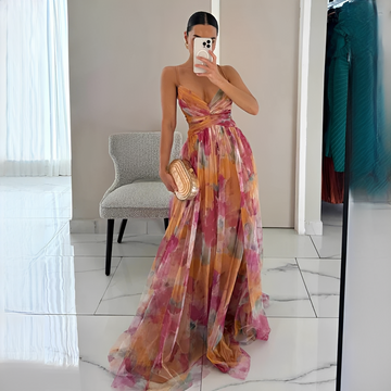 Lucinda - Robe Maxi Stylée et Fluide