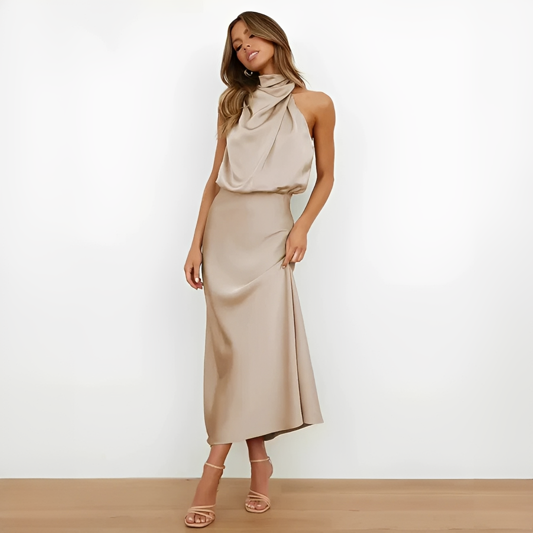 Malaika - Robe midi chic