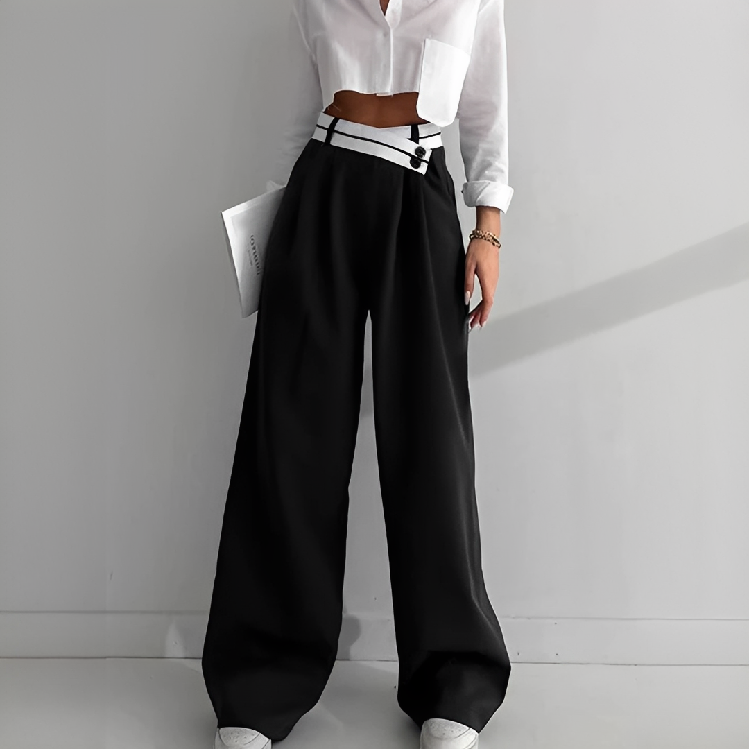 Aurilla - Pantalon élégant et large
