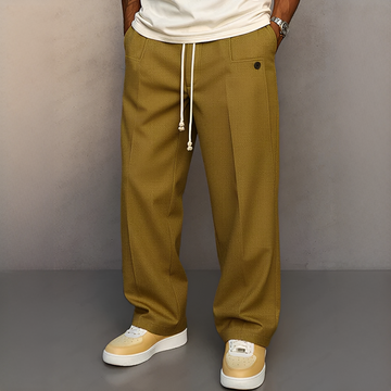 Clent - Pantalon chic avec cordon de serrage pour homme