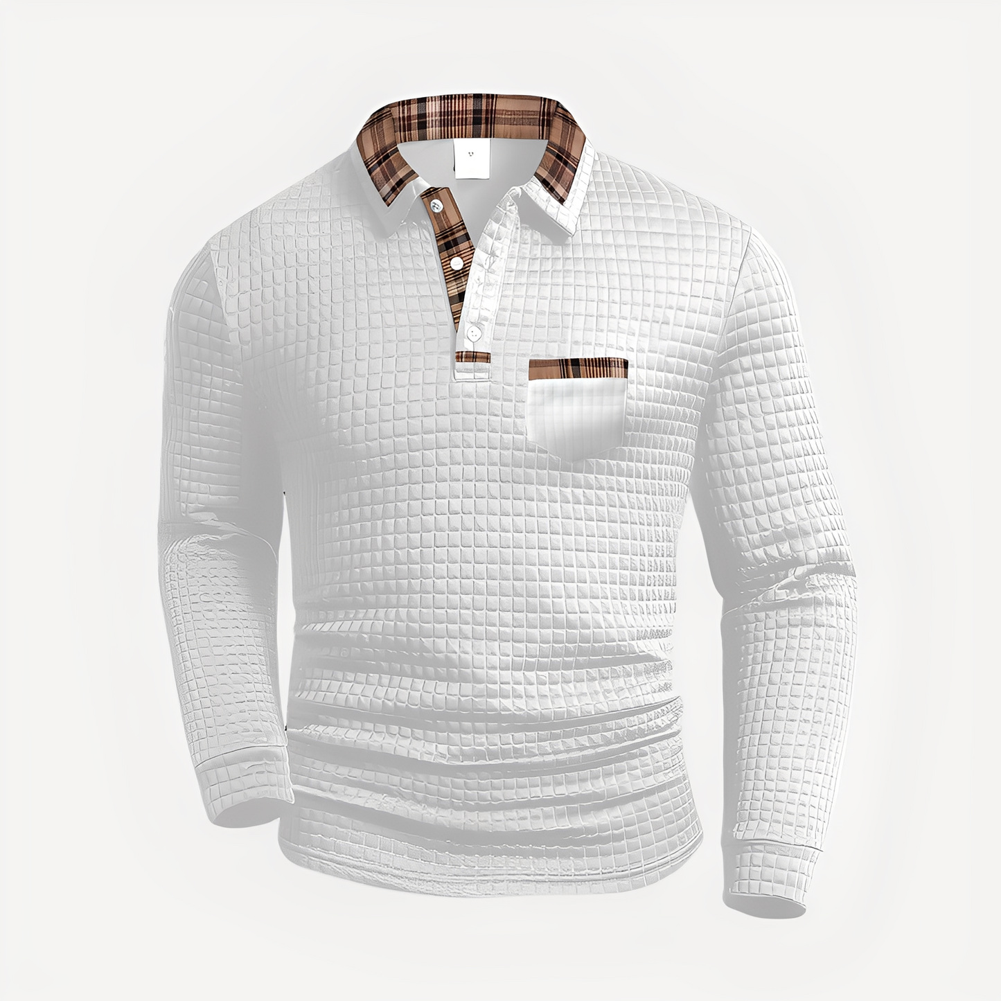 Morris - Polo élégant pour hommes à manches longues