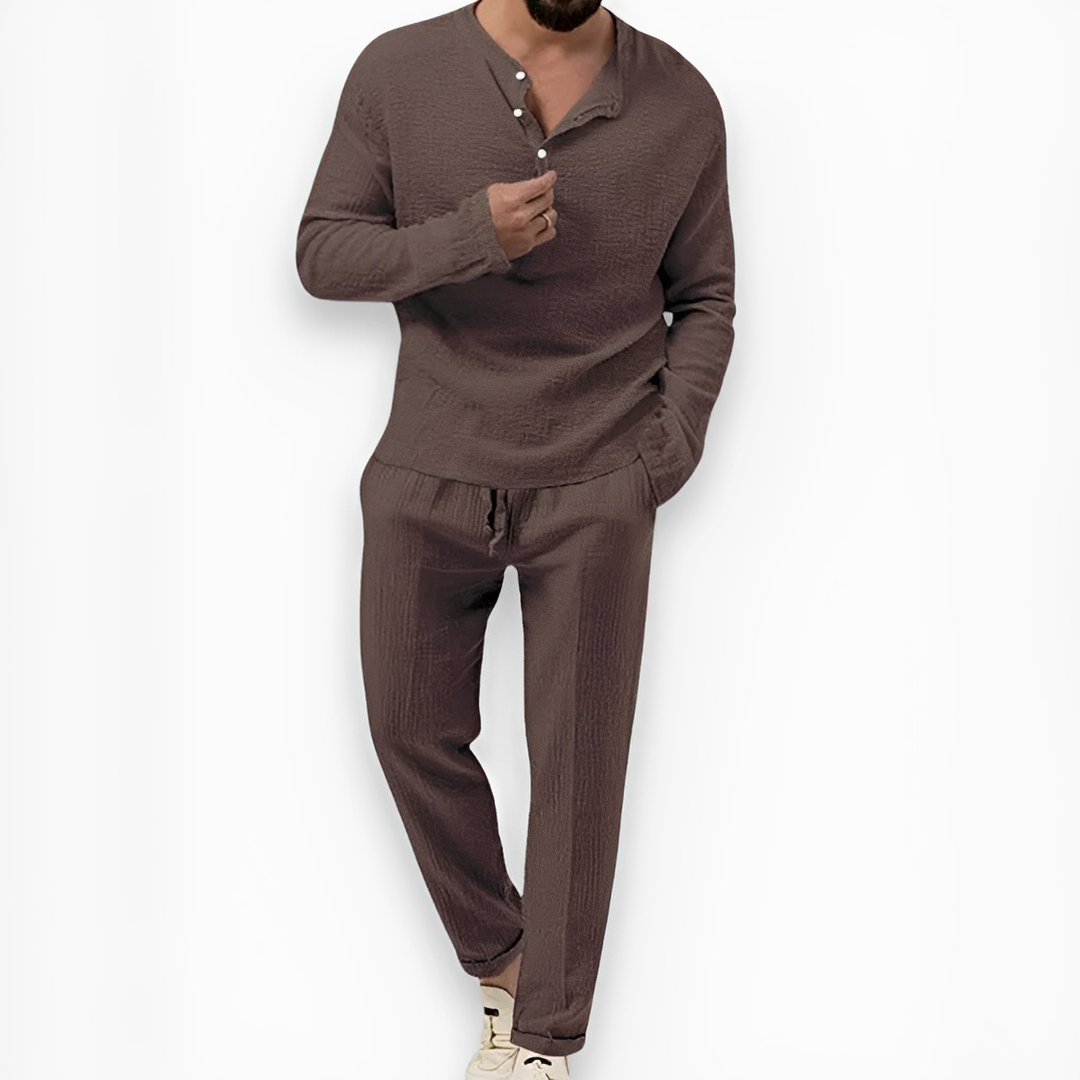 Eduard - Ensemble été pour homme avec pantalon et haut