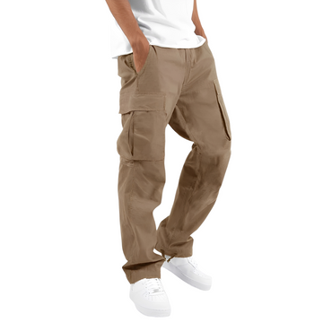 Cooper - Pantalon cargo ample pour hommes avec cordon de serrage