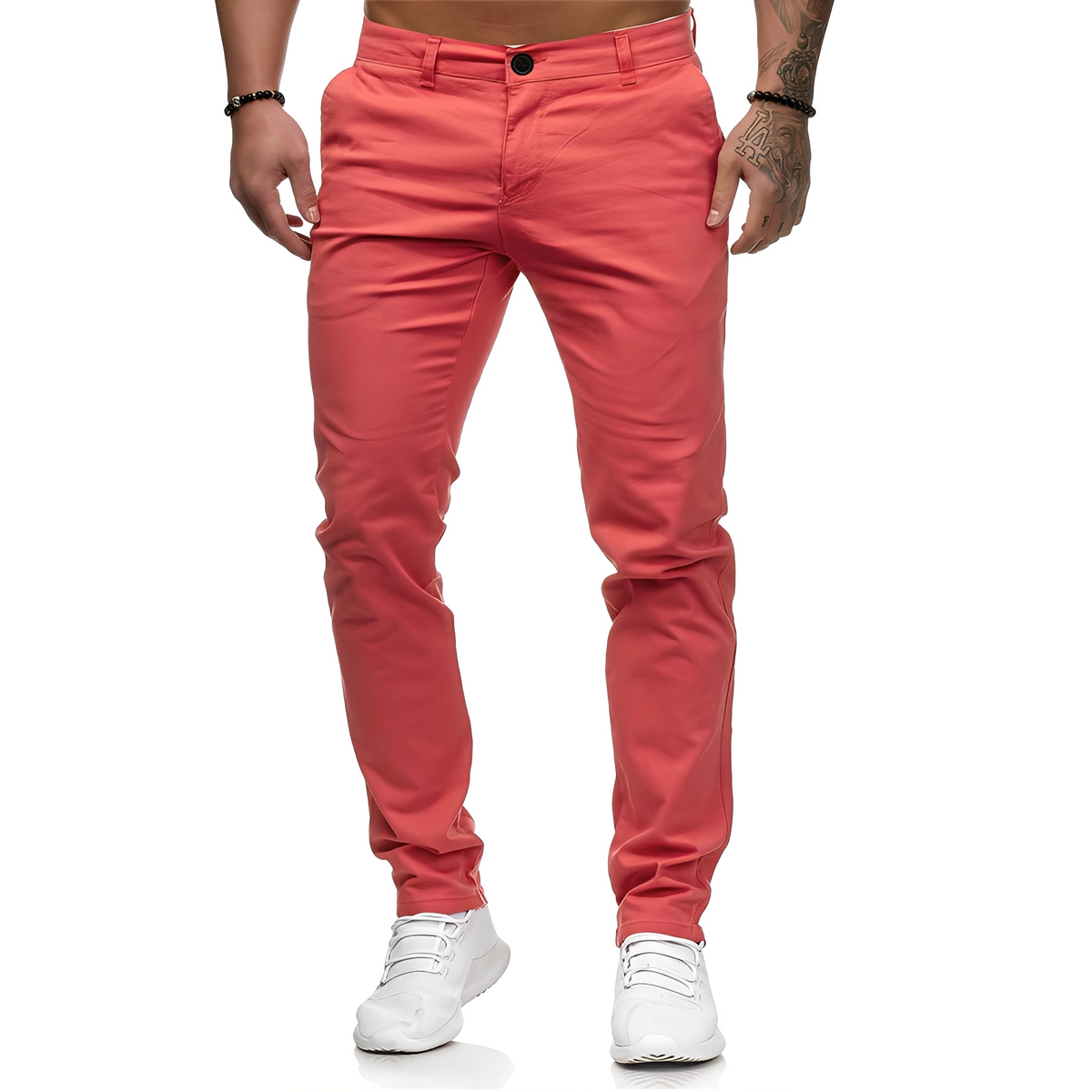 Colby - Pantalon confortable à coupe étroite