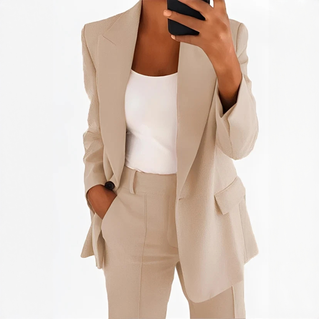 Muriel - Ensemble tailleur-pantalon élégant et chic
