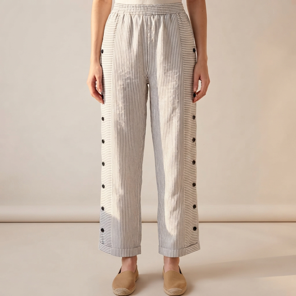 Lissa - Pantalon Décontracté Coupe Ample