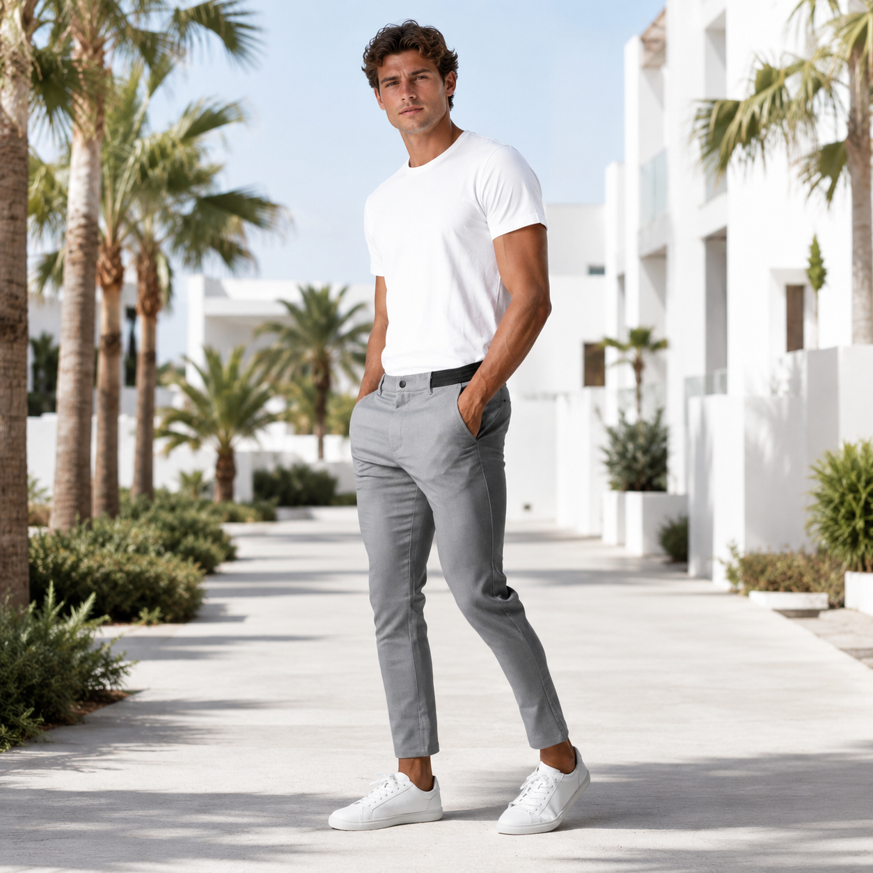Benyamin - Pantalon Décontracté Coupe Slim