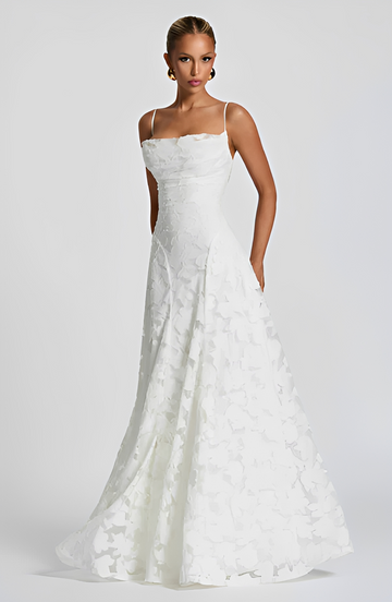Francisa - Robe Maxi Élégante et Chic
