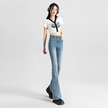 Theodora - Pantalon à Taille Haute Élégant