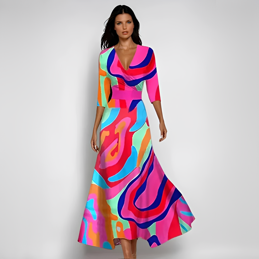 Emilia - Robe Ajustée à la Mode