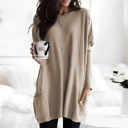 Diane - Modern long-sleeved sweater for women