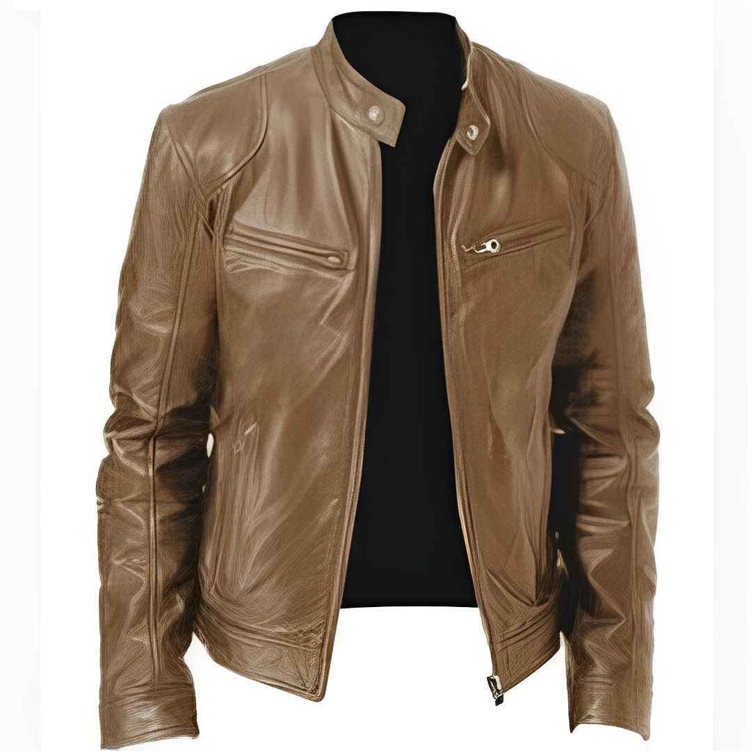 José - Blouson solide avec zip