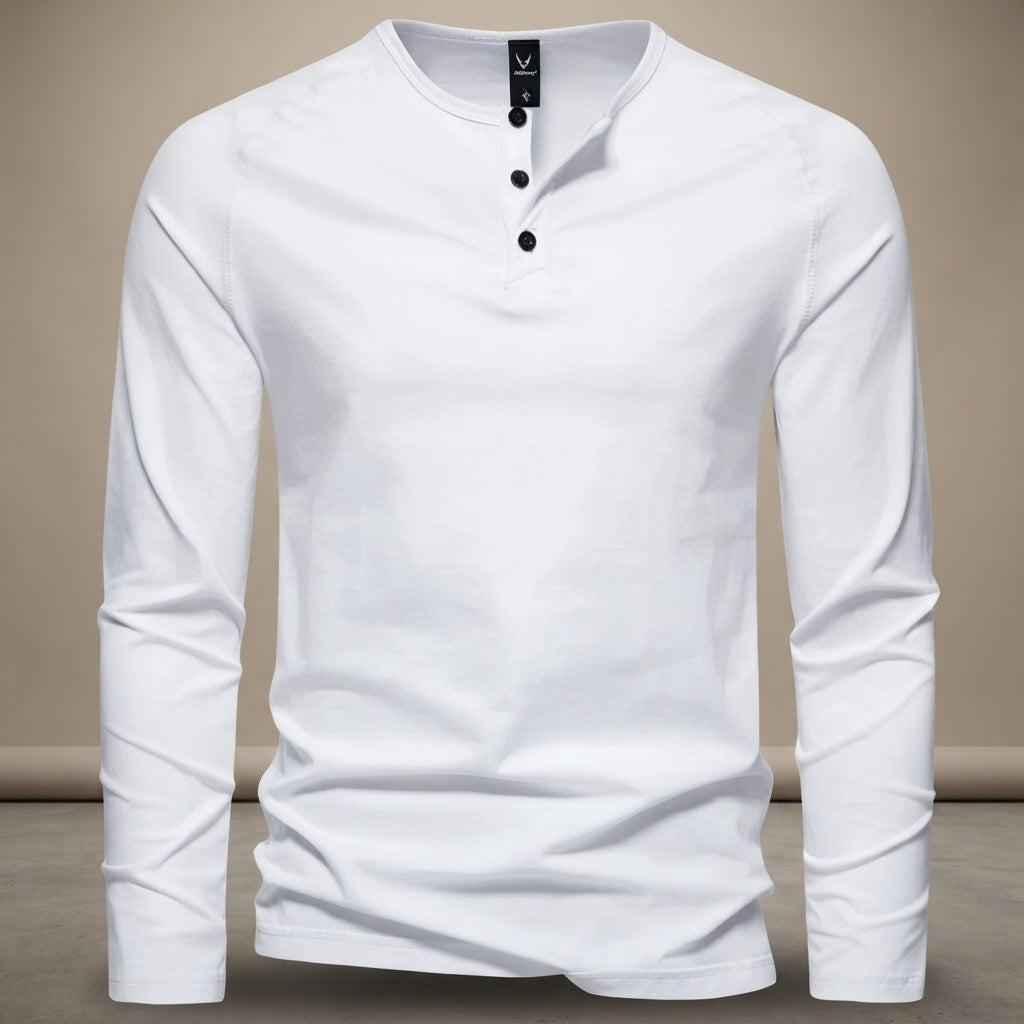 Keyhan - Chemise Henley Style Classique