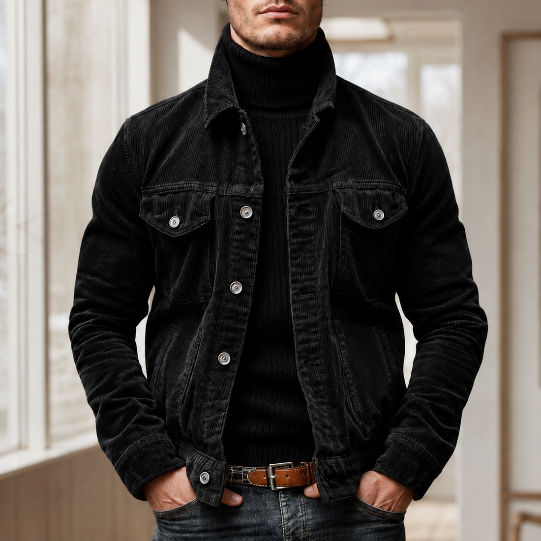 Meilyr - Veste Cargo Confortable